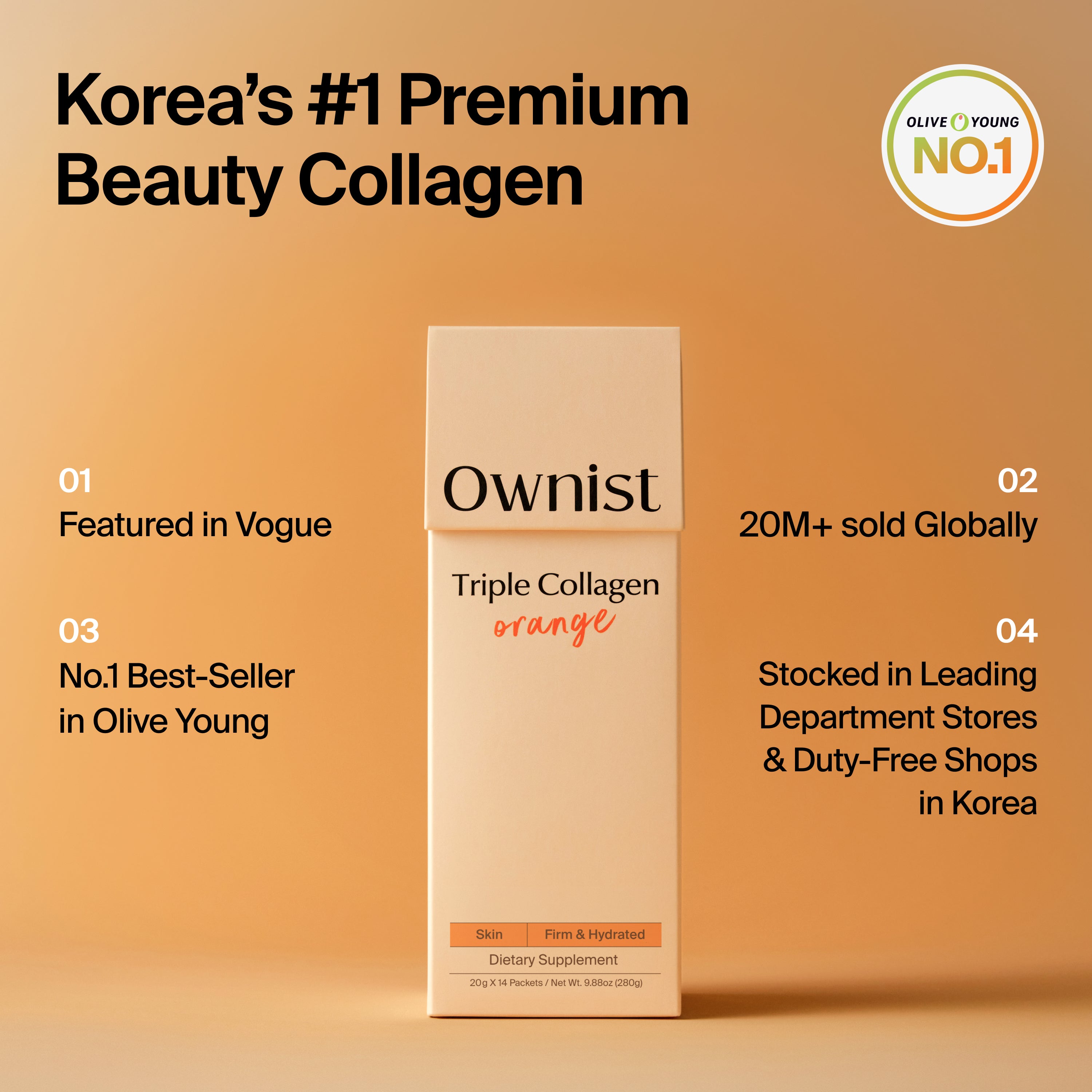 Triple Collagen Orange